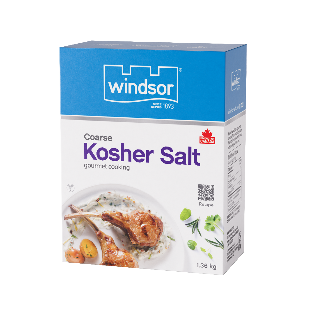 Windsor® Coarse Kosher Salt Box