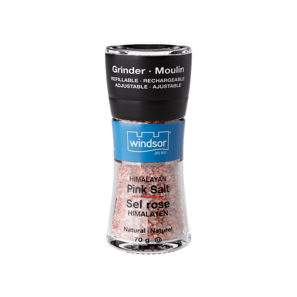 Current product image, Windsor® Extra Coarse Himalayan Pink Salt Grinder